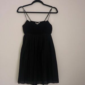 Black babydoll dress